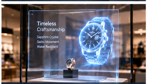 Holographic and Transparent OLED