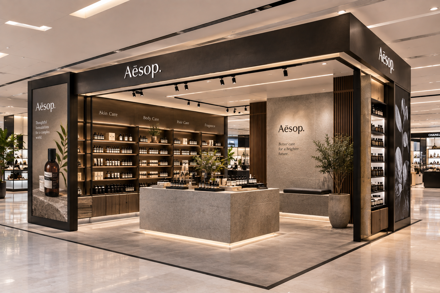 Bespoke retail brand environment
