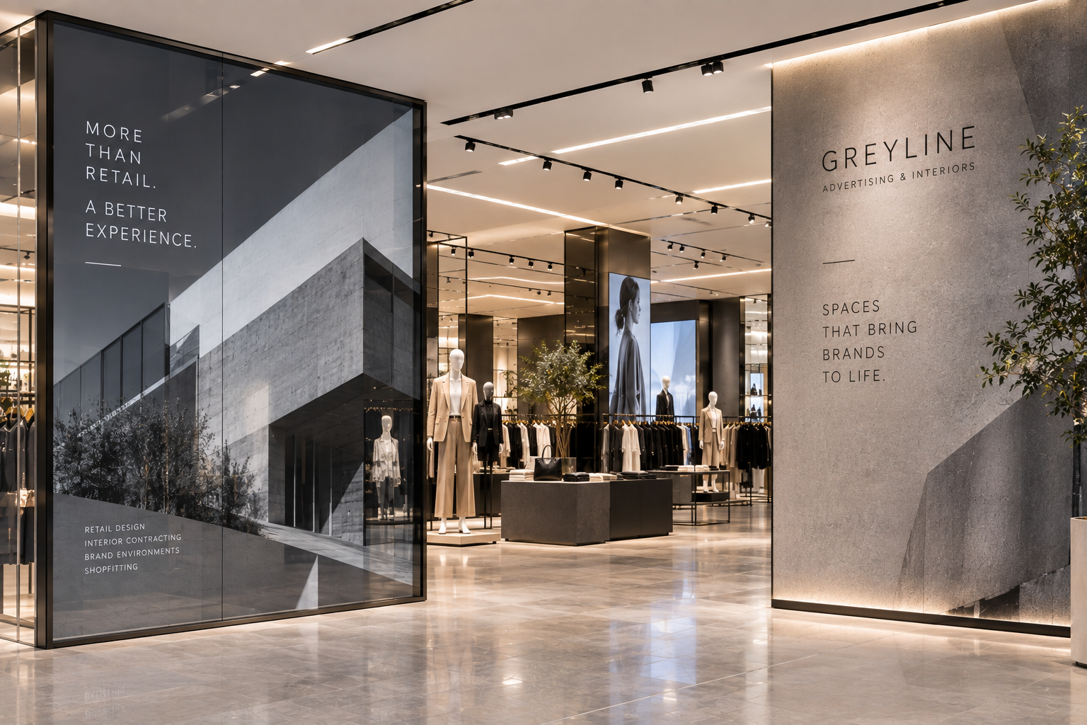 Architectural wall graphics