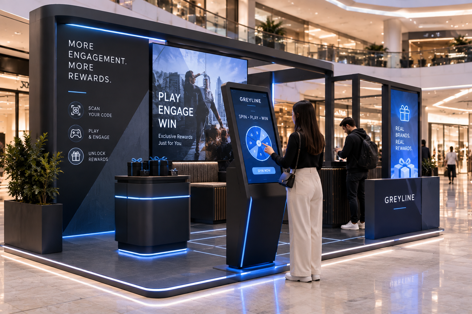 Gamified Reward Kiosks