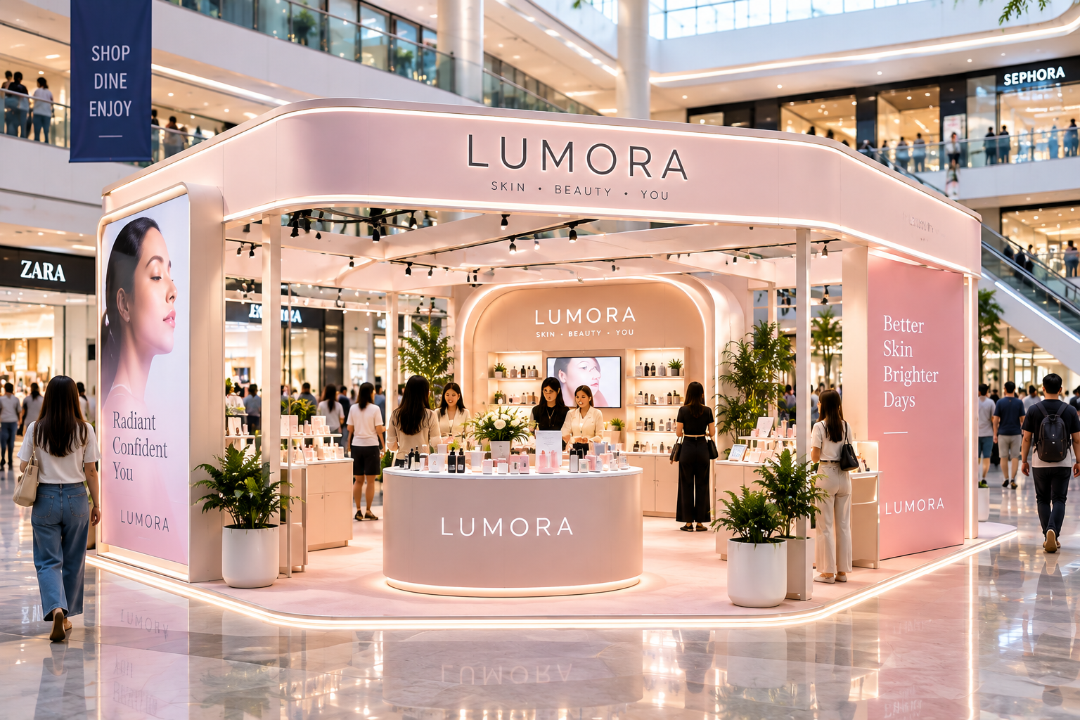 Pop-Up Retail Atriums