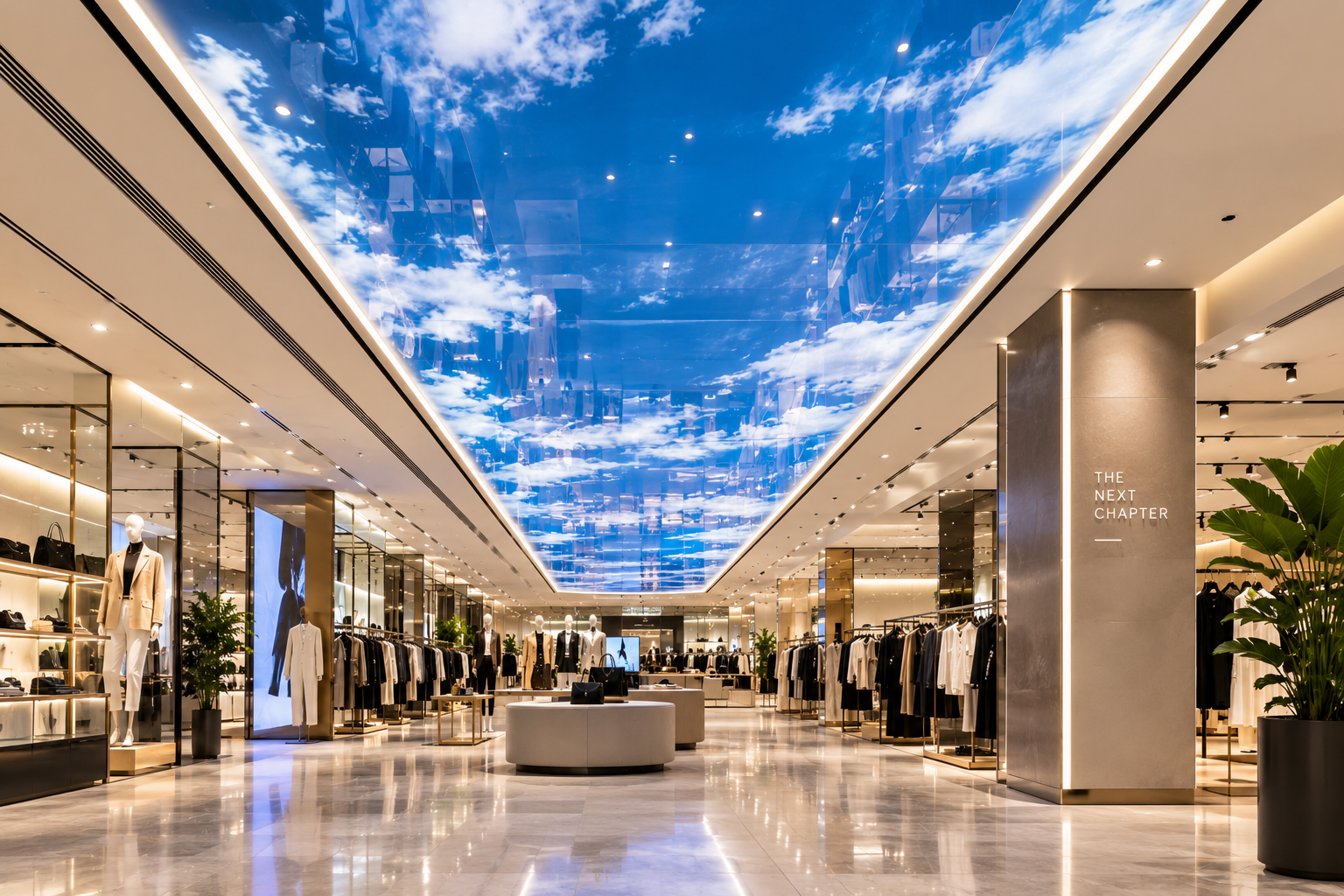 Architectural ceiling design